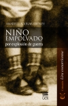 Niño empolvado por explosión de guerra
