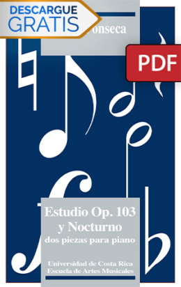 Estudio Op. 103 y Nocturno: dos piezas para piano